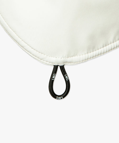 FLEECE EARFLAP CAP ivory