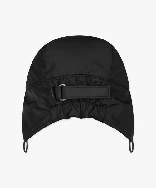 FLEECE EARFLAP CAP black
