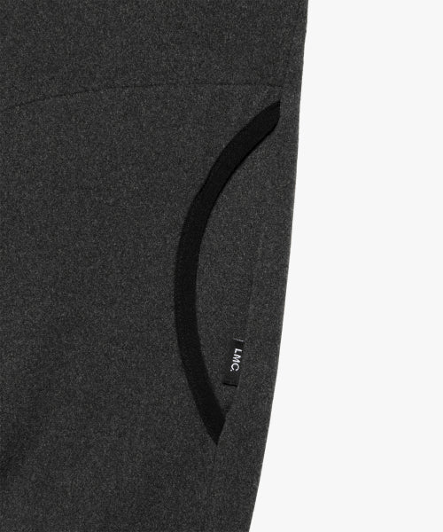 WM CIRCLE LOGO FLEECE HOODIE charcoal