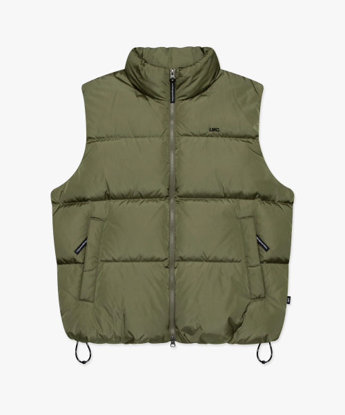OG PUFFER DUCK DOWN VEST olive