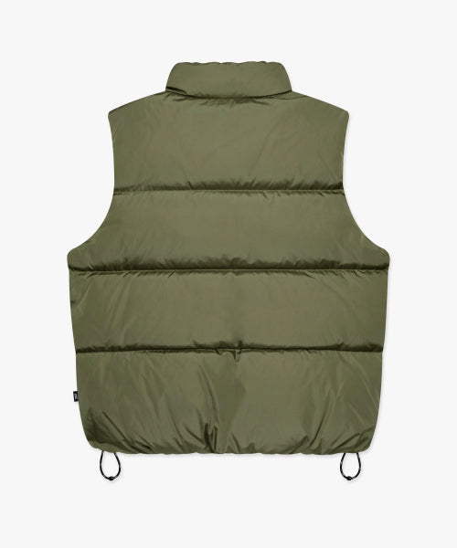 OG PUFFER DUCK DOWN VEST olive