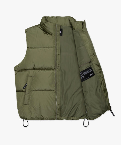 OG PUFFER DUCK DOWN VEST olive