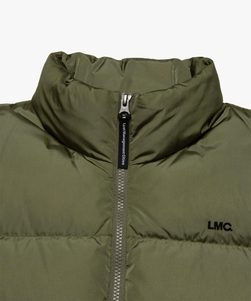 OG PUFFER DUCK DOWN VEST olive