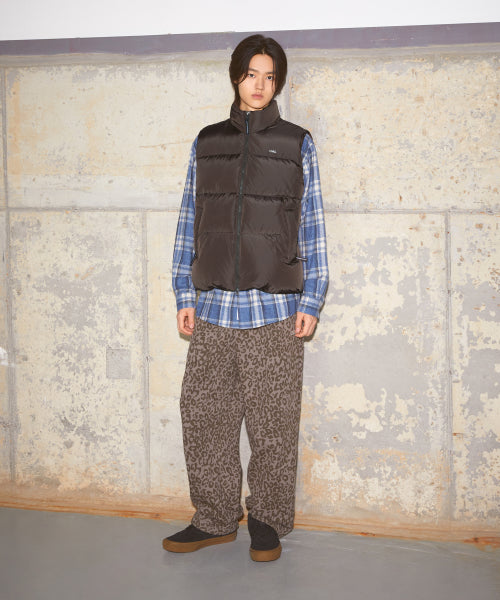 OG PUFFER DUCK DOWN VEST charcoal
