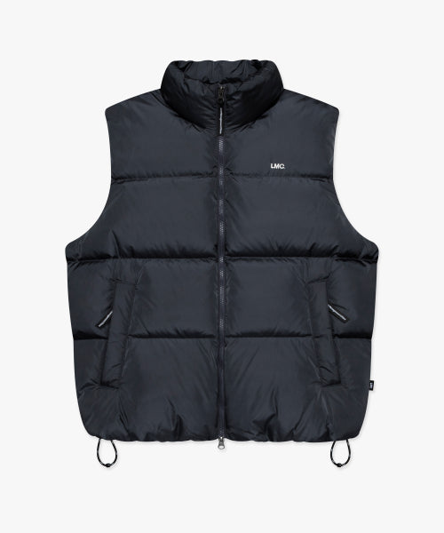 OG PUFFER DUCK DOWN VEST charcoal