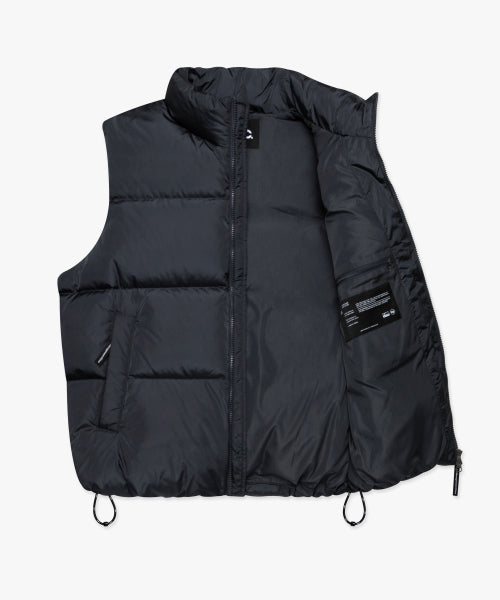 OG PUFFER DUCK DOWN VEST charcoal