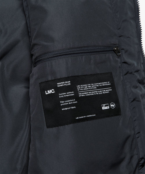 OG PUFFER DUCK DOWN VEST charcoal
