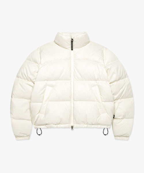 WM OG CROP PUFFER DUCK DOWN PARKA cream