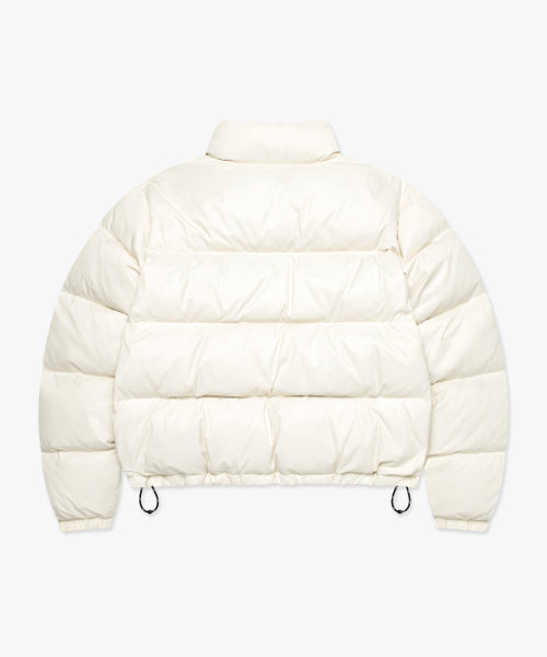 WM OG CROP PUFFER DUCK DOWN PARKA cream
