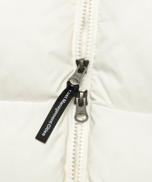 WM OG CROP PUFFER DUCK DOWN PARKA cream