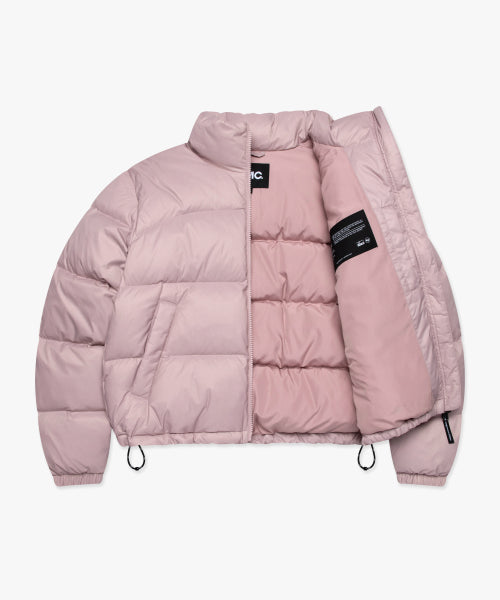 WM OG CROP PUFFER DUCK DOWN PARKA pink