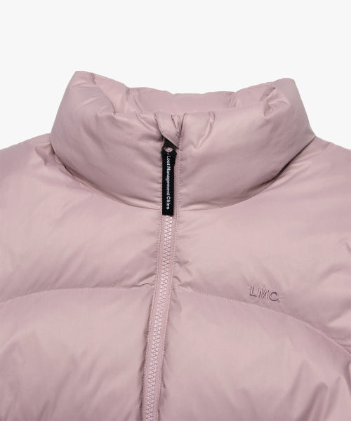 WM OG CROP PUFFER DUCK DOWN PARKA pink