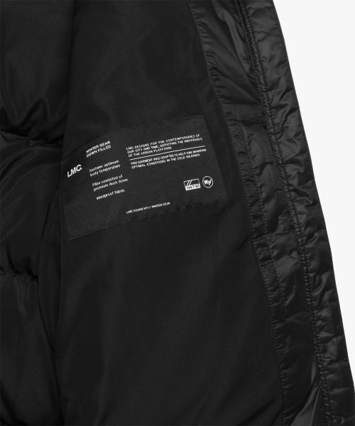 WM OG CROP PUFFER DUCK DOWN PARKA black