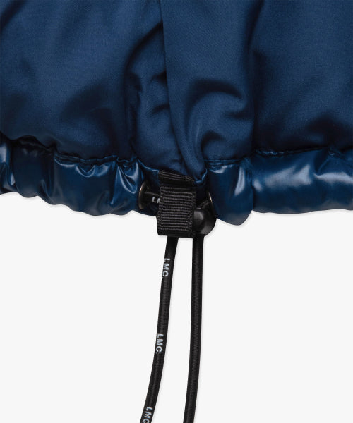 OG GLOSSY PUFFER DUCK DOWN PARKA blue