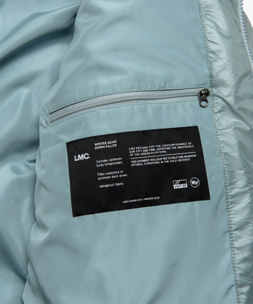 SEETHROUGH OG PUFFER DUCK DOWN PARKA ash gray