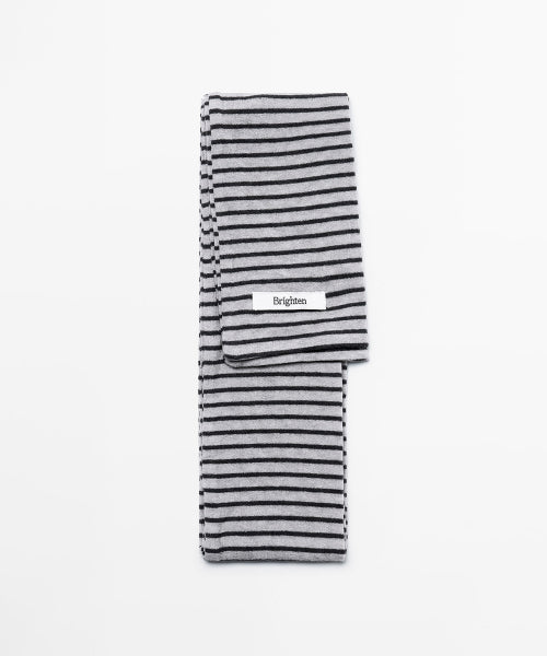 Mini Stripe Gray Scarf