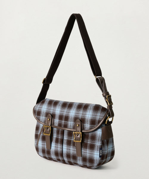 Classic Check Shoulder Bag Blue