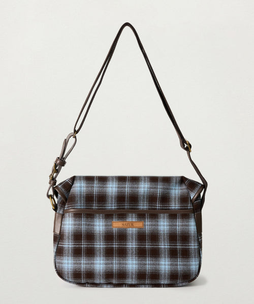 Classic Check Shoulder Bag Blue