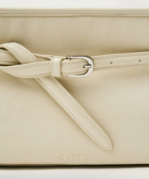 Belt Mini Shoulder Bag Beige
