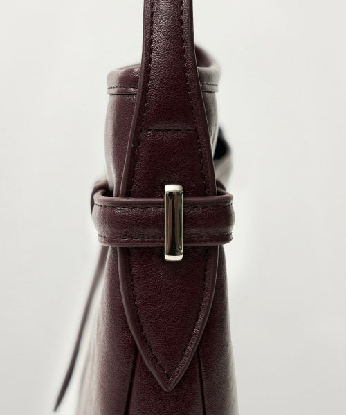 Belt Mini Shoulder Bag Brown