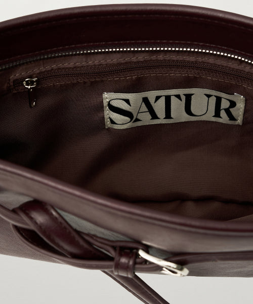 Belt Mini Shoulder Bag Brown