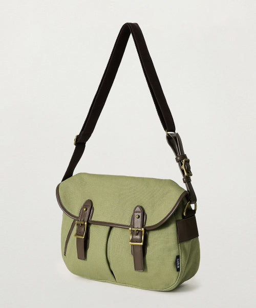 Classic Canvas Shoulder Bag Khaki