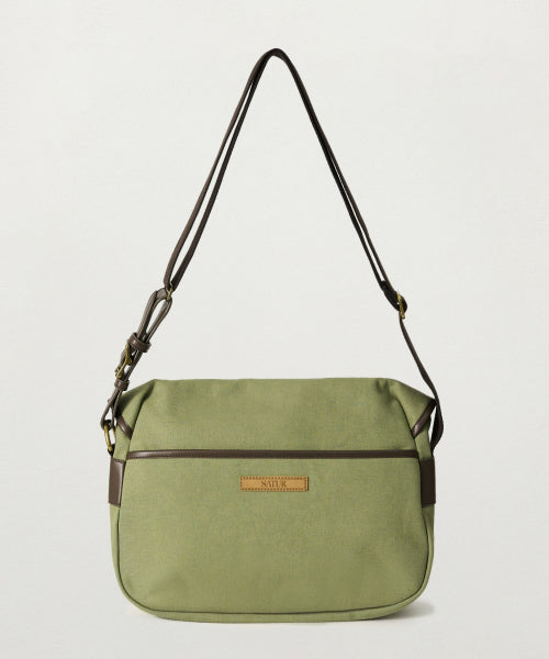 Classic Canvas Shoulder Bag Khaki