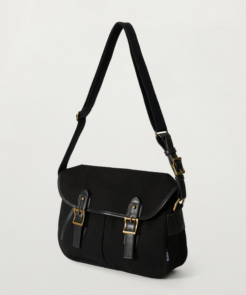 Classic Canvas Shoulder Bag Black