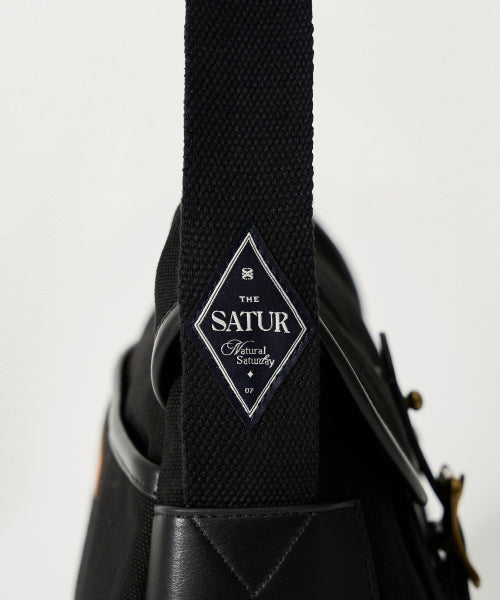 Classic Canvas Shoulder Bag Black