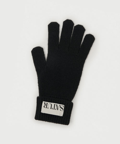 Verona Knit Gloves Black