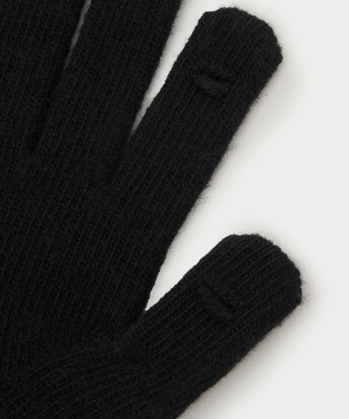 Verona Knit Gloves Black