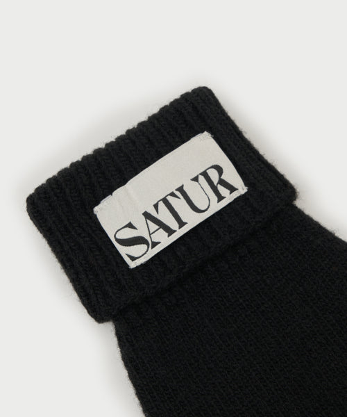 Verona Knit Gloves Black
