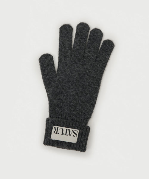 Verona Knit Gloves Charcoal