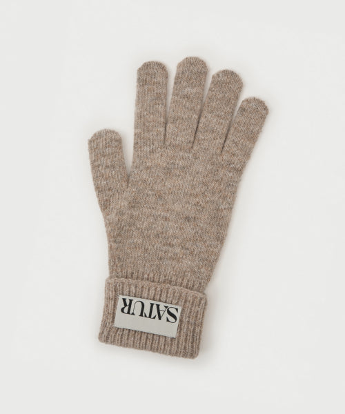 Verona Knit Gloves Beige