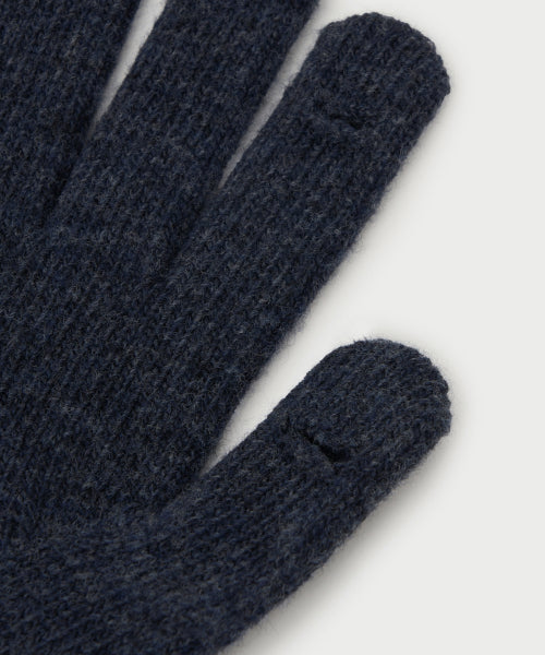 Verona Knit Gloves Indigo