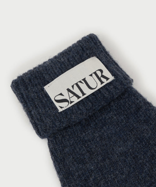 Verona Knit Gloves Indigo