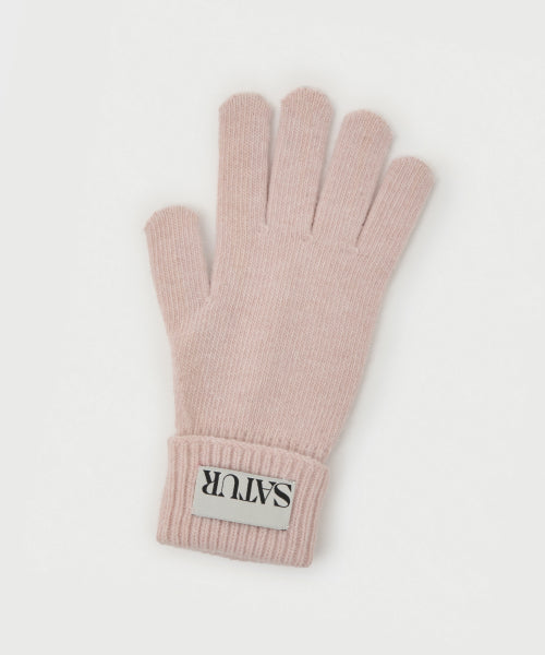 Verona Knit Gloves Light Pink