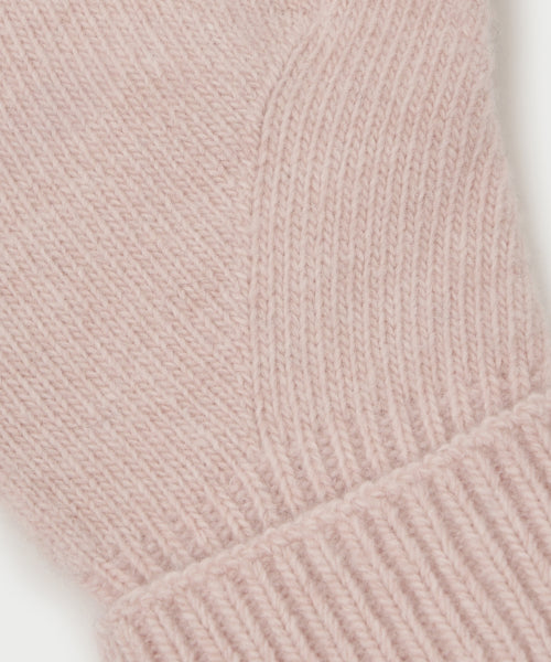 Verona Knit Gloves Light Pink