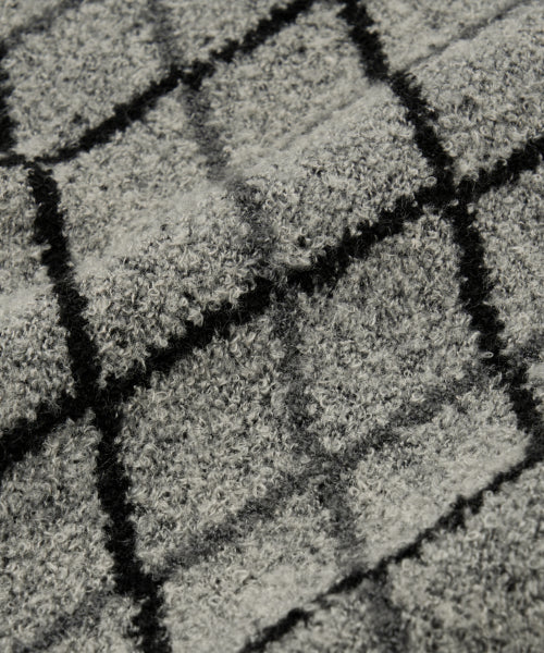 Argyle Muffler Charcoal
