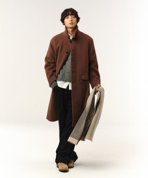 Argyle Muffler Light Gray