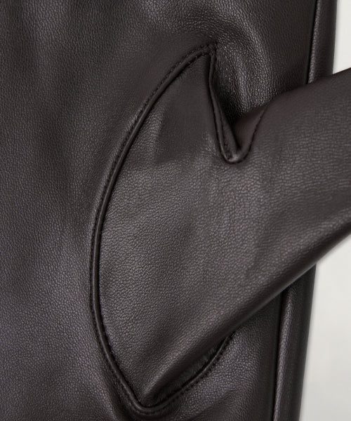 Classic Leather Gloves Brown