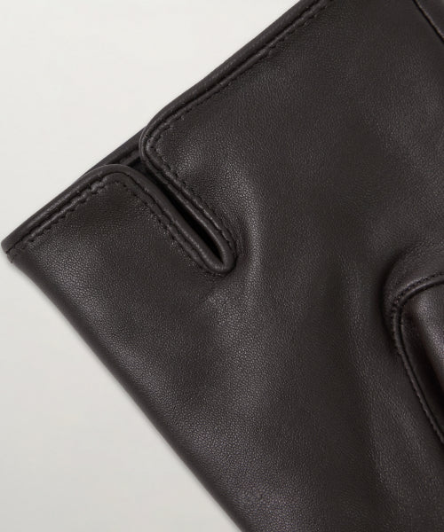 Classic Leather Gloves Brown