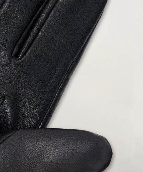 Classic Leather Gloves Black