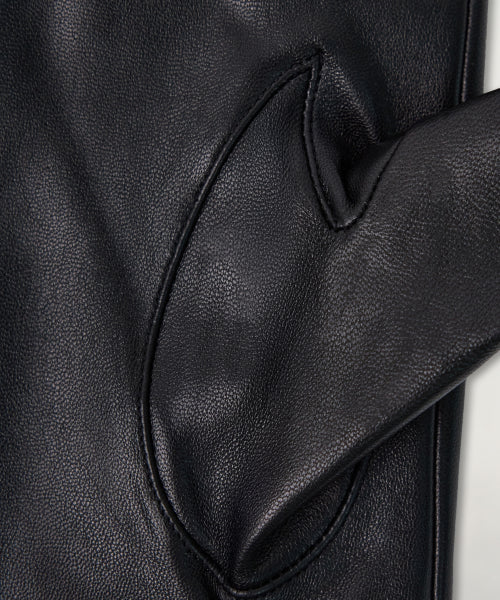 Classic Leather Gloves Black