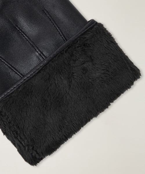 Classic Leather Gloves Black