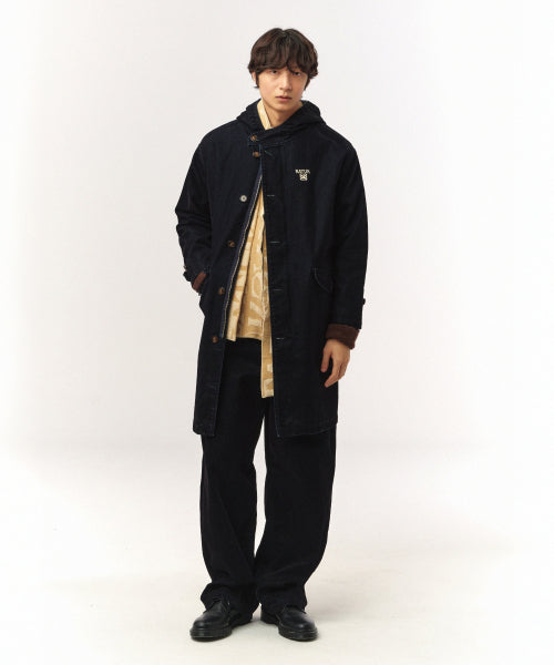 Logo Jacquard Muffler Beige