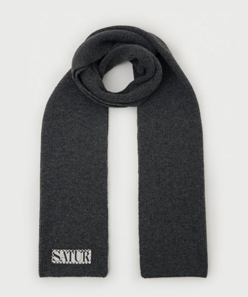 Verona Knit Muffler Charcoal