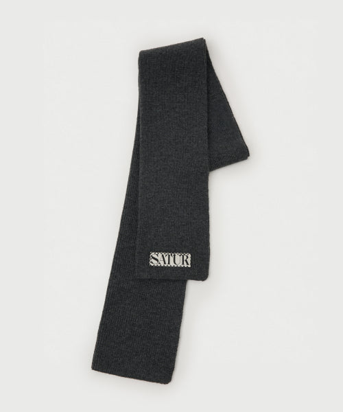 Verona Knit Muffler Charcoal