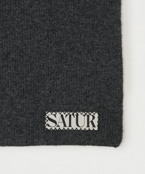 Verona Knit Muffler Charcoal