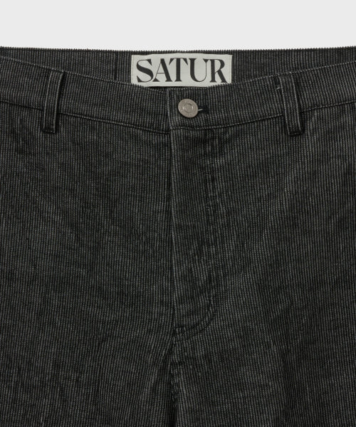 Camaro Corduroy Fade Pants Black